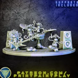 $9.99Flower Alien Band Diorama