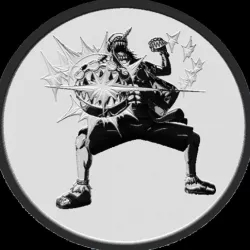 arlong squalo one piece coasters