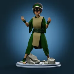 Avatar Toph 3D print version
