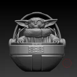 Baby Yoda ring box