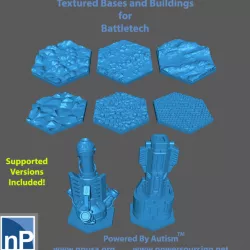 Battletech Buildings and Bases - pack 2