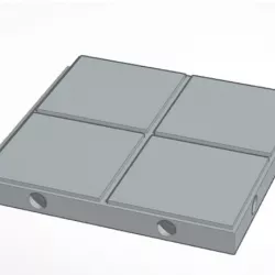 DnD Basic 1inch Square Floor Tiles for D&D
