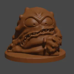 Final Fantasyinspired, Slime, Tabletop DnD miniature