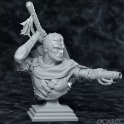 Guts with Cannon Arm, the Black swordsman