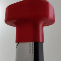 Ice-hockey goalie end stick