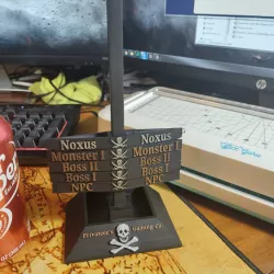 Initiative Tower with markers