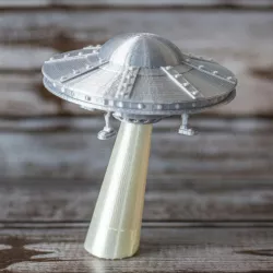 Retro Alien UFO