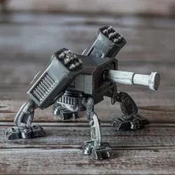 Retro Spider Mech Robot