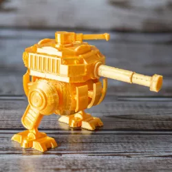 Retro Tank Mech Robot