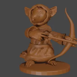 Secret of Mana inspired, Chobin Hood, Tabletop DnD miniature