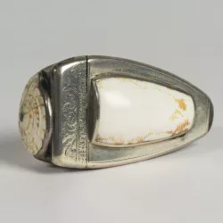 Shell snuff-box
