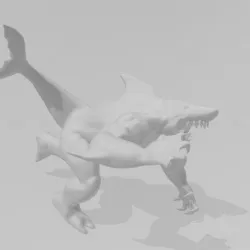 The Jawwwgernaut (sharkman)
