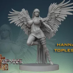 $1.20GUERRERA DESNUDA PARA JUEGOS DE ROLL