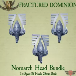 $1.50Fractured Dominion - Nomarch Heads x 3 (Ancient Eldar)