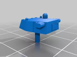 1/700 Soviet B-38 Mk.5 152mm gun turret