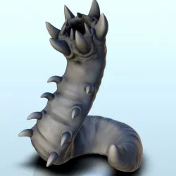 $1.80Worm (+ pre-supported version) (2) - Darkness Chaos Medieval Zombie Fantasy Monster