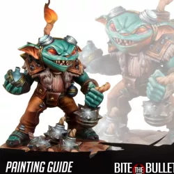 $1.99[PDF Only] (Painting Guide) Sparky, the Goblin Artificer