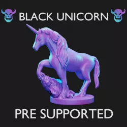 $1.99Black Unicorn - Pre Supported
