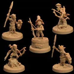 $11.00Swamp Goblins | PRESUPPORTED | Mushroom Bayou | Bard Warrior Archer