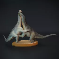 $12.00Camarasaurus fight - dinosaur sauropod