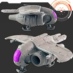 $12.00Sci-fi Vehicles: Peregrine Spaceship [Support-free]