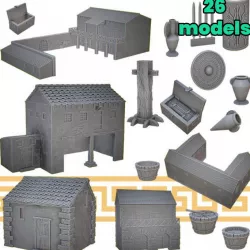 $14.99Realistic Roman Village #1
