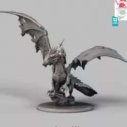 $15.00Lich Queen Riding Red Dragon