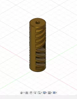 .177 Cal Airgun Monocore Suppressor, 27mm Diameter (Monocore Only)