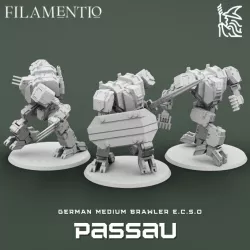 $19.99E.C.S.O Wierd War Mech Passau Melee Set