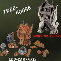 $25.00Treehouse Campaign - TABLETOP TERRAIN DND RPG SCATTER
