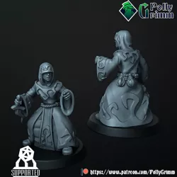 $3.00Horror from the deep. Lovecraft miniature. Cultist ver 2