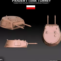 $3.50Panzer 1 Tank Turret