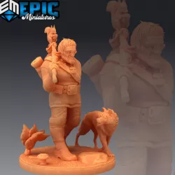 $3.90Firbolg Druid Wolf / Fir Bholg / Giant Kin / Forest Folk/ Nature Guardian