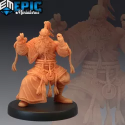$3.90Half Dwarf Monk / Mystical Old Fighter / Dwarven Warrior / Male Mountain Encounter