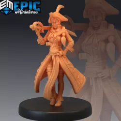 $3.90Veteran Captain Sword / Pirate Female / Human Corsair / Quartermaster / Ship Lady