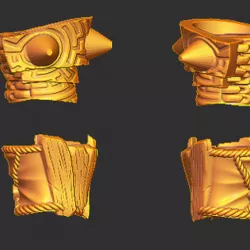 $4.00Bull warrior and Shaman Wrist Armor