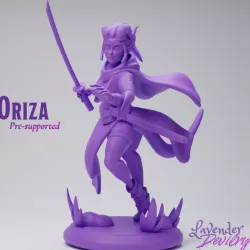 $4.00Oriza, Katana-wielding Tiefling Bard