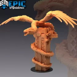 $4.90Feathered Serpent / Exotic Jungle Deity / Legendary Woodland Entity / Winged Flying God