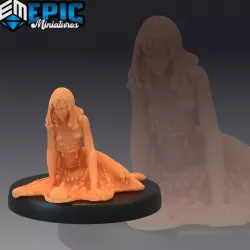 $4.90Slime Heroine Regenerating / Marshland Warrior / Swamp Hero / Female Fighter