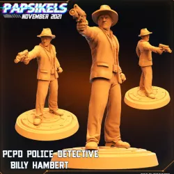 $4.99PCPD POLIEC DETECTIVE BILLY HAMBERT