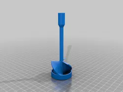 40mm Paint Mixer with 1/4" Hex Female Socket Attachment