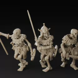 $5.00Skeleton Barbarian Trio