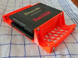 5.25" bay to 2x 2.5" SSD slot adapter