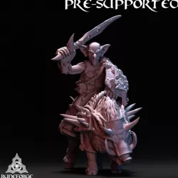$5.95Classic Goblin - Boar Rider - Sword and Shield