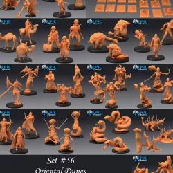 $59.90Oriental Dunes Set / Sand Encounter / Desert & Arabic Collection / Pre-Supported
