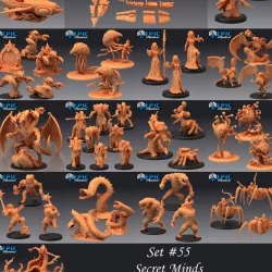 $59.90Secret Minds Set / Psionic Underground Encounters / Astral Journey Collection / Pre-Supported