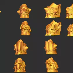 $6.00bull warrior and shaman feet
