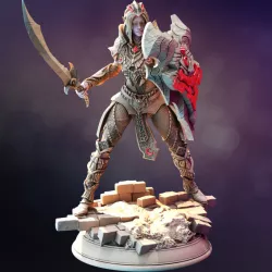 $6.00Drow Moon Paladin - Mrina Reloth