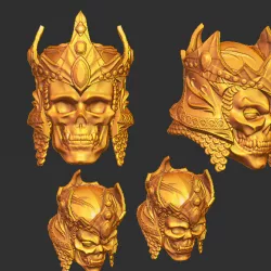$6.00tomb-skull-lord-head