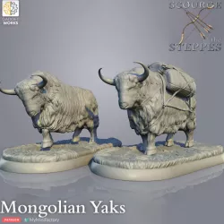 $6.00Yak with packs and wild - Scourge of the Steppes